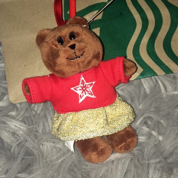 Starbucks bearista ornament limited edition plush - Picture 3 of 5